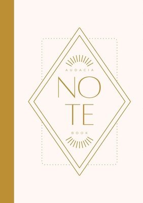 Audacia - Aesthetic A5 Paperback Notebook, Häftad