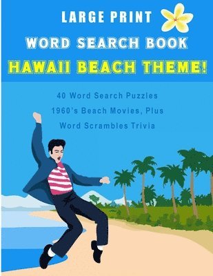 Word Search Book Hawaii Beach Theme 1