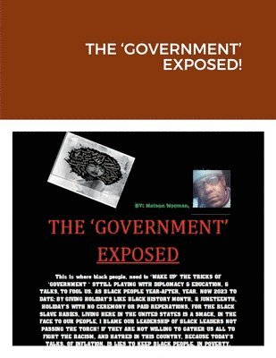 Nelson Norman - 'Government' Exposed!, Häftad