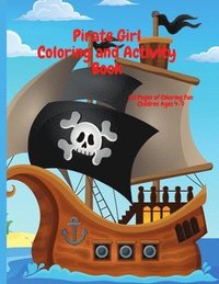 bokomslag Pirate Girl Coloring and Activity Book