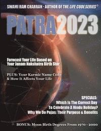 bokomslag Patra 2023 HINDU CALENDAR JYOTISH PANCHANG & LIFECODE IN COLOR