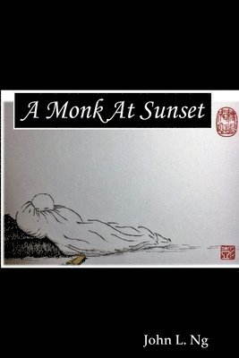 bokomslag monk at sunset