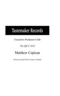 bokomslag Tastemaker Records Executive Producers Club The IQCF 2023