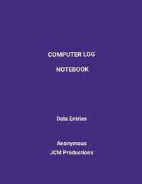 bokomslag Computer Log Notebook