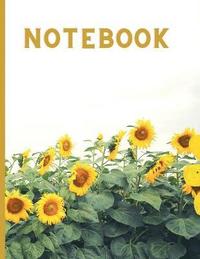 bokomslag Sunflower Composition Notebook