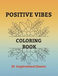 bokomslag Positive Vibes Coloring Book