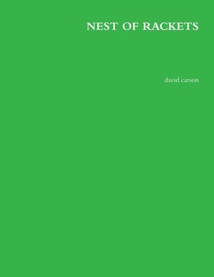 David Carson, david carson - Nest of Rackets, Häftad