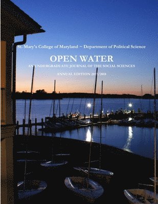 St Mary's College Of Maryland, St. Mary's College of Maryland - Open Water 2017/2018, Häftad