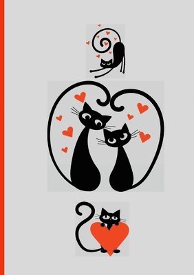 Gatitos Enamorados Cuaderno de Rayas 1