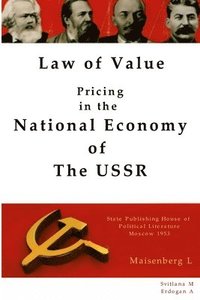 bokomslag Law of Value - Pricing in the national economy of The USSR