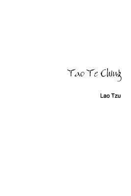 Lao Tzu - Tao Te Ching, Häftad