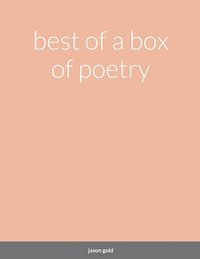 bokomslag best of a box of poetry