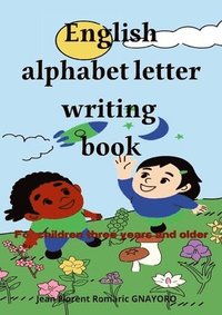 bokomslag English alphabet letters writing book