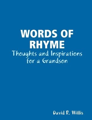 David Willis - Words of Rhyme, Häftad