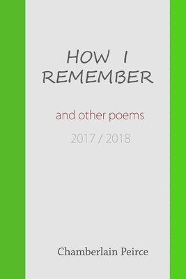 Day is Almost Done and Other Poems 2017 / 2018