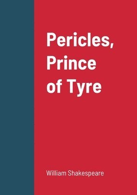 bokomslag Pericles, Prince of Tyre