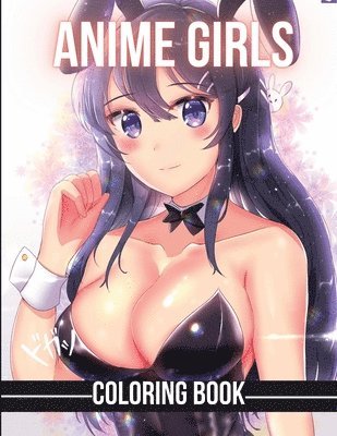 Anime Girls Coloring Book 1