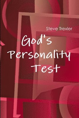 bokomslag God's Personality Test 2018