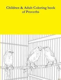 bokomslag Children & Adult Coloring book of Proverbs