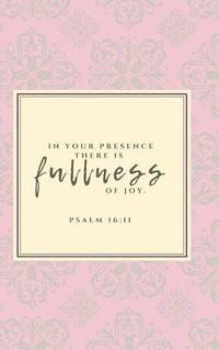 bokomslag Fullness of Joy Journal