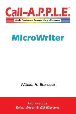 William Starbuck - MicroWriter, Häftad