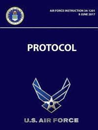 bokomslag Protocol - Air Force Instruction 34-1201