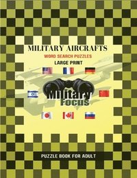 bokomslag Military Aircrafts Word Search Puzzles - Large Print