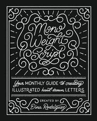 bokomslag Vol 8 Monoweight Script Lettering Adventures