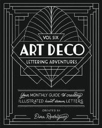 bokomslag Vol 6 Art Deco Lettering Adventures