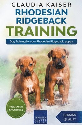 Rhodesian Ridgeback Training - Dog Training for your Rhodesian Ridgeback puppy 1