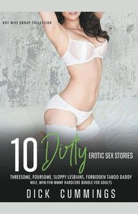 bokomslag 10 Dirty Erotic Sex Stories Threesome, Foursome, Sloppy Lesbians, Forbidden Taboo Daddy, MILF, MFM FFM MMMF Hardcore Bundle for Adults