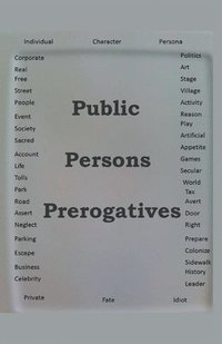 bokomslag Public Persons Prerogatives