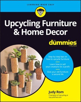 bokomslag Upcycling Furniture & Home Decor For Dummies