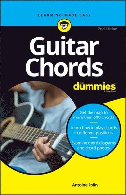 Antoine Polin - Guitar Chords For Dummies, Häftad