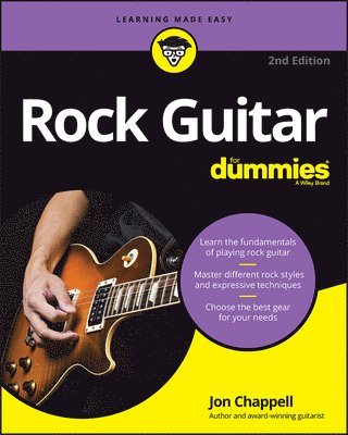 Jon Chappell - Rock Guitar For Dummies, Häftad