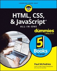 bokomslag HTML, CSS, & JavaScript All-in-One For Dummies