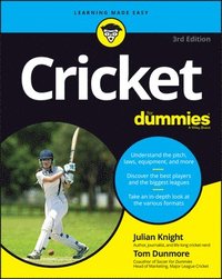 bokomslag Cricket For Dummies