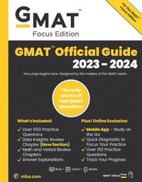 bokomslag GMAT Official Guide 2024: Book + Online Question B ank