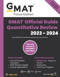 bokomslag GMAT Official Guide Quantitative Review 2023: Book + Online Question Bank