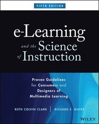 bokomslag e-Learning and the Science of Instruction