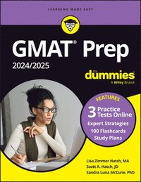 bokomslag GMAT Prep 2024/2025 For Dummies (GMAT Focus Edition): Book + 3 Practice Tests + 100 Flashcards Online