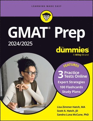 bokomslag GMAT Prep 2024/2025 For Dummies (GMAT Focus Edition): Book + 3 Practice Tests + 100 Flashcards Online