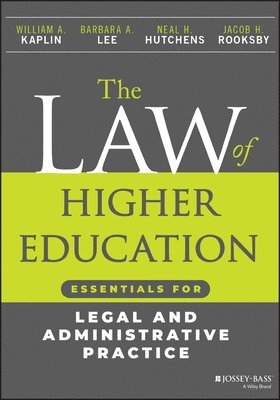 bokomslag The Law of Higher Education