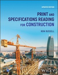 bokomslag Print and Specifications Reading for Construction