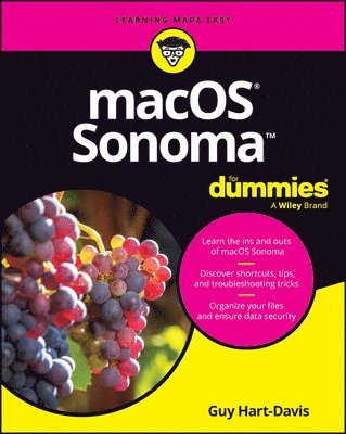 Guy Hart-Davis - macOS Sonoma For Dummies, Häftad