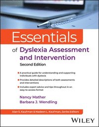 bokomslag Essentials of Dyslexia Assessment and Intervention