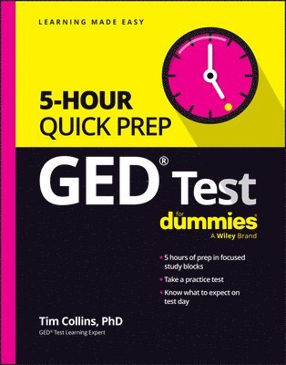 GED Test 5-Hour Quick Prep For Dummies 1