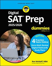 bokomslag Digital SAT Prep 2025/2026 For Dummies (+4 Practice Tests & Flashcards Online)