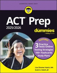 bokomslag ACT Prep 2025/2026 For Dummies