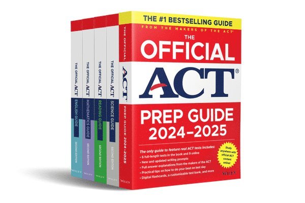Official ACT Prep & Subject Guides 2024-2025 Complete Set